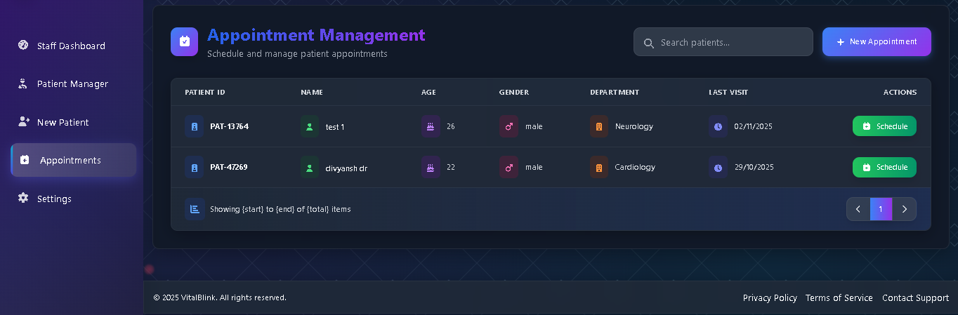 Appointment Scheduling